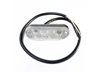 ΦΩΣ ΟΓΚΟΥ LD370 12/24V 3LED ΛΕΥΚΟ 8 x 2,5 -1ΤΕΜ.