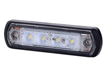 ΦΩΣ ΟΓΚΟΥ LD675 12/24V 4LED HORPOL ΛΕΥΚΟ (10,5 x 3 cm) -1ΤΕΜ.