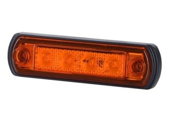 ΦΩΣ ΟΓΚΟΥ LD676 12/24V 4LED HORPOL ΠΟΡΤΟΚΑΛΙ (10,5 x 2,5 cm) -1ΤΕΜ