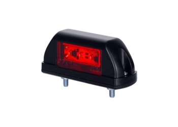 ΦΩΣ ΟΓΚΟΥ LD703 12/24V 6LED HORPOL ΚΟΚΚΙΝΟ/ ΛΕΥΚΟ (ΔΙΠΛΗΣ ΟΨΗΣ) 8,3 x 3,5 cm -1ΤΕΜ.