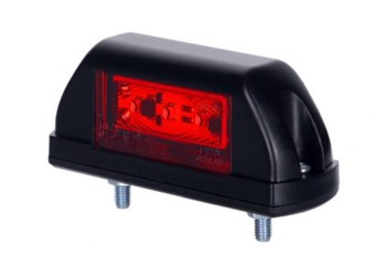 ΦΩΣ ΟΓΚΟΥ LD703 12/24V 6LED HORPOL ΚΟΚΚΙΝΟ/ ΛΕΥΚΟ (ΔΙΠΛΗΣ ΟΨΗΣ) 8,3 x 3,5 cm -1ΤΕΜ.