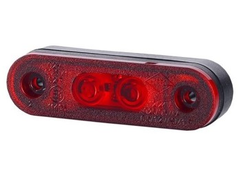 ΦΩΣ ΟΓΚΟΥ LD958 12/24V 2LED HORPOL ΚΟΚΚΙΝΟ (7,9 x 2,4 cm) -1ΤΕΜ.