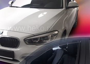 ΑΝΕΜΟΘΡΑΥΣΤΕΣ ΓΙΑ BMW ΣΕΙΡΑ 1 F20 5D 2011-2019 ΖΕΥΓΑΡΙ ΑΠΟ ΕΥΚΑΜΠΤΟ ΦΙΜΕ ΠΛΑΣΤΙΚΟ HEKO - 2 ΤΕΜ.