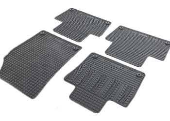 Cik - ΜΑΡΚΕ ΠΑΤΑΚΙΑ ΣΕ ΣΚΑΦΗ ΛΑΣΤΙΧΟ ΓΙΑ VOLVO XC90 2015+ ΣΕ ΜΑΥΡΟ ΧΡΩΜΑ ΜΕ ΚΟΥΜΠΩΜΑΤΑ - 4 ΤΕΜ. (RM.VO.0001/CK)