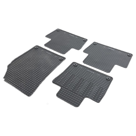 Cik - ΜΑΡΚΕ ΠΑΤΑΚΙΑ ΣΕ ΣΚΑΦΗ ΛΑΣΤΙΧΟ ΓΙΑ VOLVO XC90 2015+ ΣΕ ΜΑΥΡΟ ΧΡΩΜΑ ΜΕ ΚΟΥΜΠΩΜΑΤΑ - 4 ΤΕΜ. (RM.VO.0001/CK)