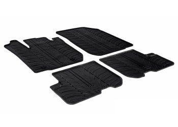 ΜΑΡΚΕ ΠΑΤΑΚΙΑ ΣΕ ΣΚΑΦΗ ΛΑΣΤΙΧΟ ΓΙΑ DACIA LOGAN MCV 5D 10/2013-09/2021 / SANDERO 01/2013-01/2021 / SANDERO STEPWAY 01/2013-01/2021 SUMISURA ΣΕ ΜΑΥΡΟ ΧΡΩΜΑ ME ΚΟΥΜΠΩΜΑΤΑ LAMPA - 4 ΤΕΜ.