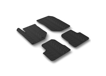 ΜΑΡΚΕ ΠΑΤΑΚΙΑ ΣΕ ΣΚΑΦΗ ΛΑΣΤΙΧΟ ΓΙΑ OPEL CORSA F 5D 2019+ / PEUGEOT 208 5D 2019+ / PEUGΕΟΤ 2008 09/2019+ / OPEL MOKKA ΧΕΙΡΟΚΙΝΗΤΟ 11/2020+ SUMISURA ΣΕ ΜΑΥΡΟ ΧΡΩΜΑ ME ΚΟΥΜΠΩΜΑΤΑ LAMPA - 4 ΤΕΜ.