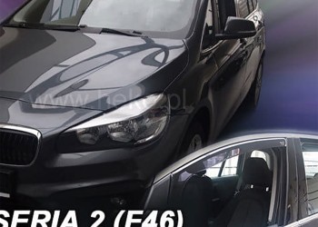 ΑΝΕΜΟΘΡΑΥΣΤΕΣ ΓΙΑ BMW ΣΕΙΡΑ 2 F46 GRAN TOURER 5D 2015-2021 ΖΕΥΓΑΡΙ ΑΠΟ ΕΥΚΑΜΠΤΟ ΦΙΜΕ ΠΛΑΣΤΙΚΟ HEKO - 2 ΤΕΜ.