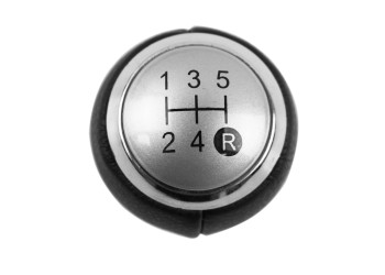 ΠΟΜΟΛΟ ΤΑΧΥΤΗΤΩΝ ΔΕΡΜΑ ΣΕ ΑΣΗΜΙ ΧΡΩΜΑ ΜΕ ΕΝΔΕΙΞΗ 5 ΤΑΧΥΤΗΤΩΝ ΓΙΑ TOYOTA AURIS - 1 τεμ.