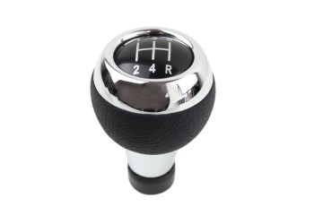 ΠΟΜΟΛΟ ΤΑΧΥΤΗΤΩΝ ΣΕ ΜΑΥΡΟ/ΑΣΗΜΙ ΧΡΩΜΑ ΜΕ ΕΝΔΕΙΞΗ 5 ΤΑΧΥΤΗΤΩΝ ΓΙΑ MINI COOPER R55/R56/R57/R58/R59/R60 - 1 τεμ.