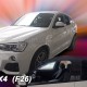 ΑΝΕΜΟΘΡΑΥΣΤΕΣ ΓΙΑ BMW X4 F26 5D 2013-2018 ΖΕΥΓΑΡΙ ΑΠΟ ΕΥΚΑΜΠΤΟ ΦΙΜΕ ΠΛΑΣΤΙΚΟ HEKO - 2 ΤΕΜ.
