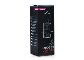 H3 24V 70W PK22s STANDARD ΑΛΟΓΟΝΟΥ ΚΟΥΤΙ 1ΤΕΜ. M-TECH