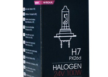 H7 24V 100W PX26d STANDARD ΑΛΟΓΟΝΟΥ ΚΟΥΤΙ 1ΤΕΜ. M-TECH