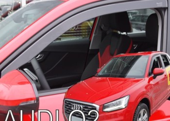 ΑΝΕΜΟΘΡΑΥΣΤΕΣ ΓΙΑ AUDI Q2 5D 2016-2021 ΖΕΥΓΑΡΙ ΑΠΟ ΕΥΚΑΜΠΤΟ ΦΙΜΕ ΠΛΑΣΤΙΚΟ HEKO - 2 ΤΕΜ.