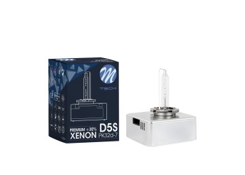 ΛΑΜΠΑ ΧΕΝΟΝ D5S 12V 25W 6.000K PREMIUM XENON +30% ΚΟΥΤΙ M-TECH - 1 ΤΕΜ.
