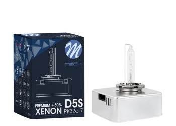 ΛΑΜΠΑ ΧΕΝΟΝ D5S 12V 25W 6.000K PREMIUM XENON +30% ΚΟΥΤΙ M-TECH - 1 ΤΕΜ.