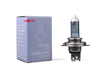 H4 12V 60/55W P43t-38 COLOR SUPERWHITE 1ΤΕΜ. M-TECH