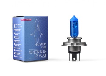 H4 12V 60/55W P43t 5.000K XENON BLUE 1ΤΕΜ. M-TECH
