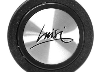 ΜΠΟΥΤΟΝ ΚΟΡΝΑΣ ΤΙΜΟΝΙΟΥ 2 ΕΠΑΦΩΝ ARGENTO LUISI 61,5 mm (ΧΡΩΜΙΟ/ΜΑΥΡΟ)