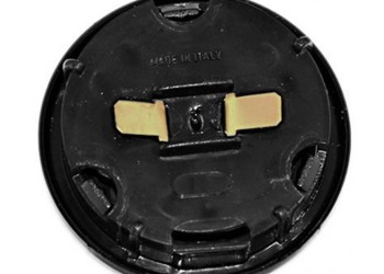 ΜΠΟΥΤΟΝ ΚΟΡΝΑΣ ΤΙΜΟΝΙΟΥ 2 ΕΠΑΦΩΝ ARGENTO LUISI 61,5 mm (ΧΡΩΜΙΟ/ΜΑΥΡΟ)