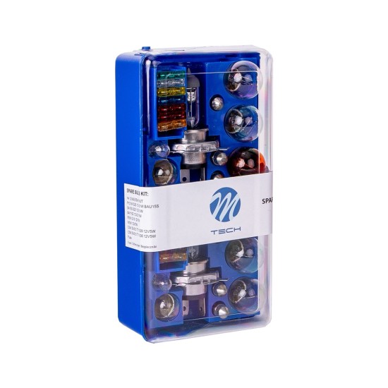 H4 12V ΑΝΤΑΛΛΑΚΤΙΚΟ ΚΙΤ 32ΤΕΜΑΧΙΩΝ STANDARD ΑΛΟΓΟΝΟΥ M-TECH - 32 τεμ.