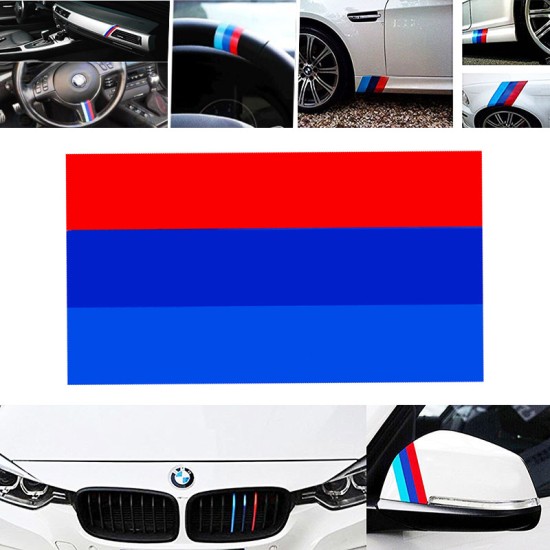 Αυτοκόλλητο χρώματα Bmw 30x15cm