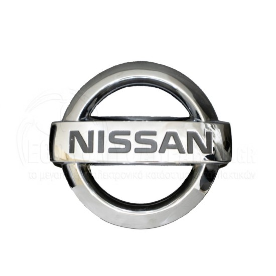 Σήμα αυτοκόλλητο πλαστικό 16x14cm - Nissan