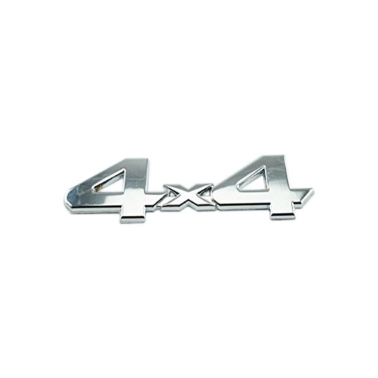 Αυτοκόλλητο χρωμίου μεταλλικό 4x4