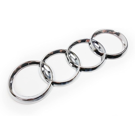 Σήμα πλαστικό με αυτοκόλλητο 27x9,5cm - Audi