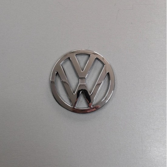 Σήμα πλαστικό χρωμίου αυτοκόλλητο 7cm - Vw