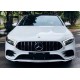 Μπροστινή μάσκα κατάλληλη για Mercedes A-Class W177 Hatchback V177 Sedan (04.2018-2022) Mesh GT-R Panamericana Design Μαύρο Χρώμιο χωρίς κάμερα
