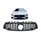 Μπροστινή μάσκα κατάλληλη για Mercedes A-Class W177 Hatchback V177 Sedan (04.2018-2022) Mesh GT-R Panamericana Design Μαύρο Χρώμιο χωρίς κάμερα