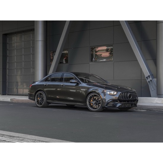 Μπροστινή μάσκα κατάλληλη για Mercedes E-Class Facelift W213 S213 C238 A238 Sport Line (2020-Up) GT-R Panamericana Design Chrome χωρίς κάμερα