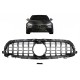 Μπροστινή μάσκα κατάλληλη για Mercedes E-Class Facelift W213 S213 C238 A238 Sport Line (2020-Up) GT-R Panamericana Design Chrome χωρίς κάμερα