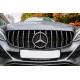 Μπροστινή μάσκα κατάλληλη για Mercedes C-Class W205 S205 C205 A205 (2014-2018) GT-R Panamericana Design Crom Χωρίς Κάμερα