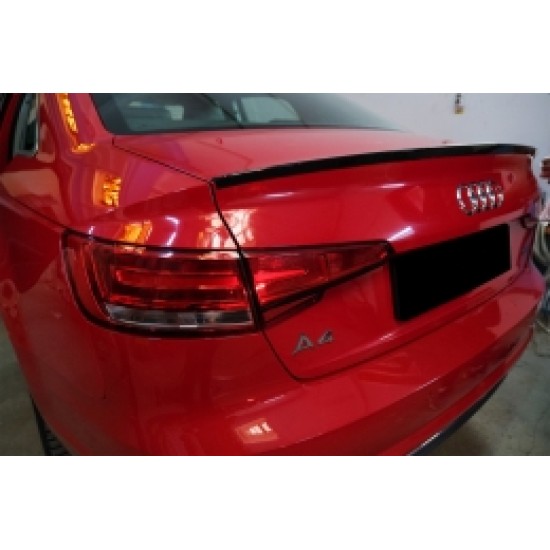 Αεροτομή πορτμπαγκάζ κατάλληλη για Audi A4 B9 Sedan (2016-up) Piano Black