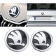 Σήμα πλαστικό 80mm - Skoda
