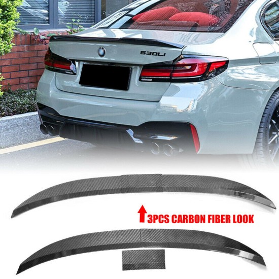 Αεροτομή πλαστικό γυαλιστερό Look carbon universal