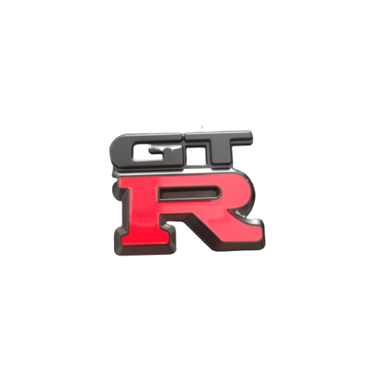 GT-R λογότυπο μεταλλικό