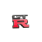 GT-R λογότυπο μεταλλικό