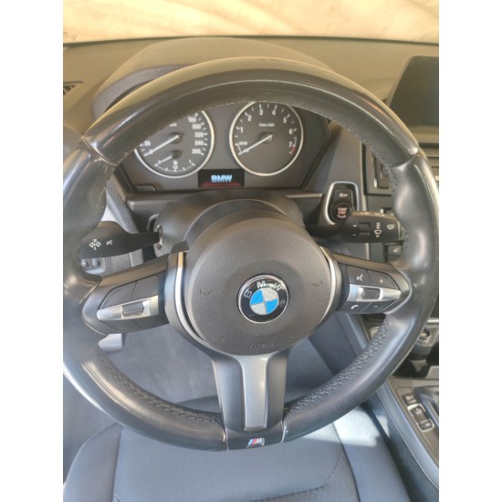 Σήμα Τιμονιού 45mm μπλέ look carbon - Bmw