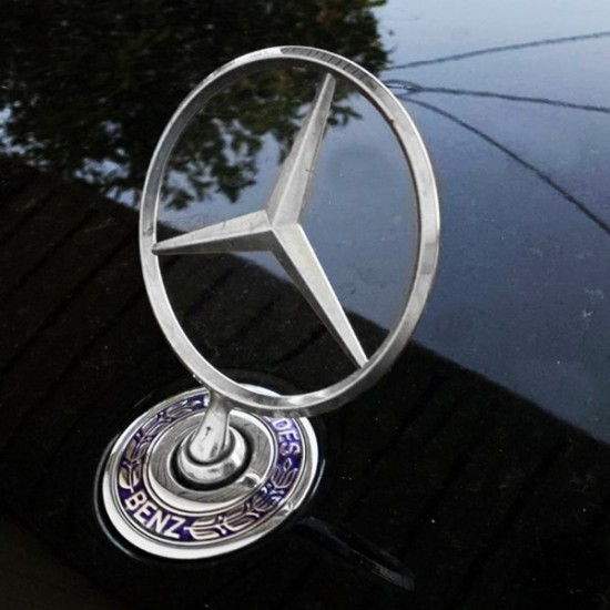 Σήμα καπό μεταλλικό - Mercedes-Benz / W202/W203/W210/W211