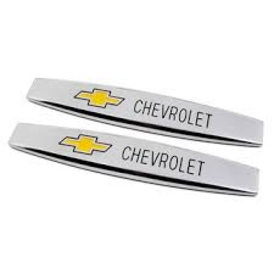 Αυτοκόλλητα μεταλλικά 2 τεμάχια - Chevrolet