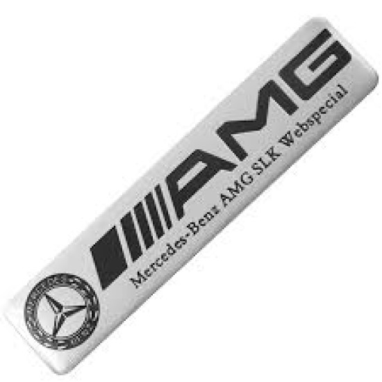 Αυτοκόλλητο αλουμινίου 12x2,5cm - AMG