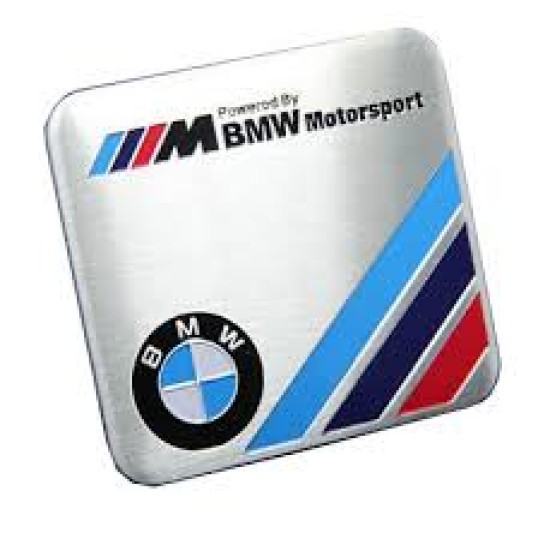 Αυτοκόλλητο μεταλλικό - Bmw