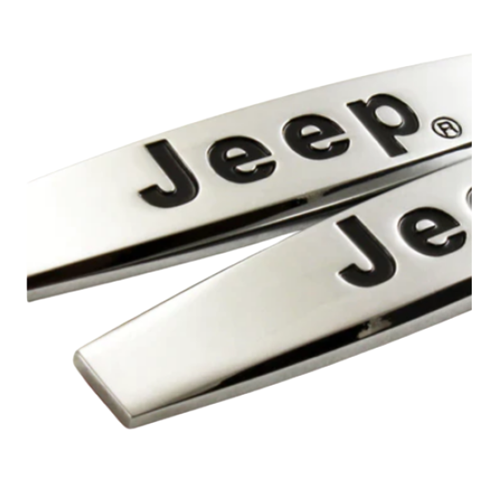 Αυτοκόλλητα μεταλλικά 2 τεμάχια - JEEP