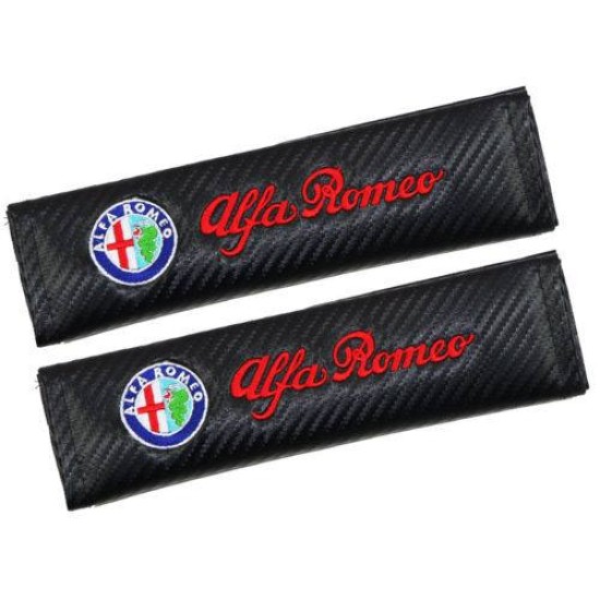 Μαξιλαράκια ζώνης δερματίνη - Alfa Romeo
