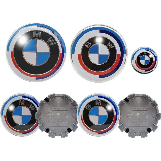 Σετ σήματα επετειακά 7 τεμάχια - Bmw