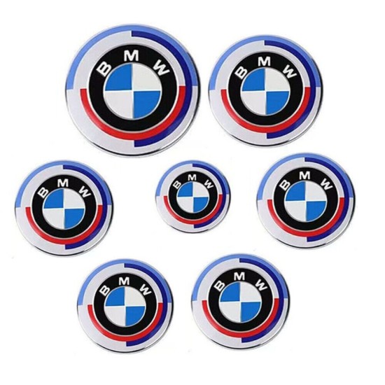 Σετ σήματα επετειακά 7 τεμάχια - Bmw
