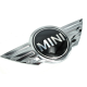 Σήμα αυτοκόλλητο μεταλλικό - MINI COOPER